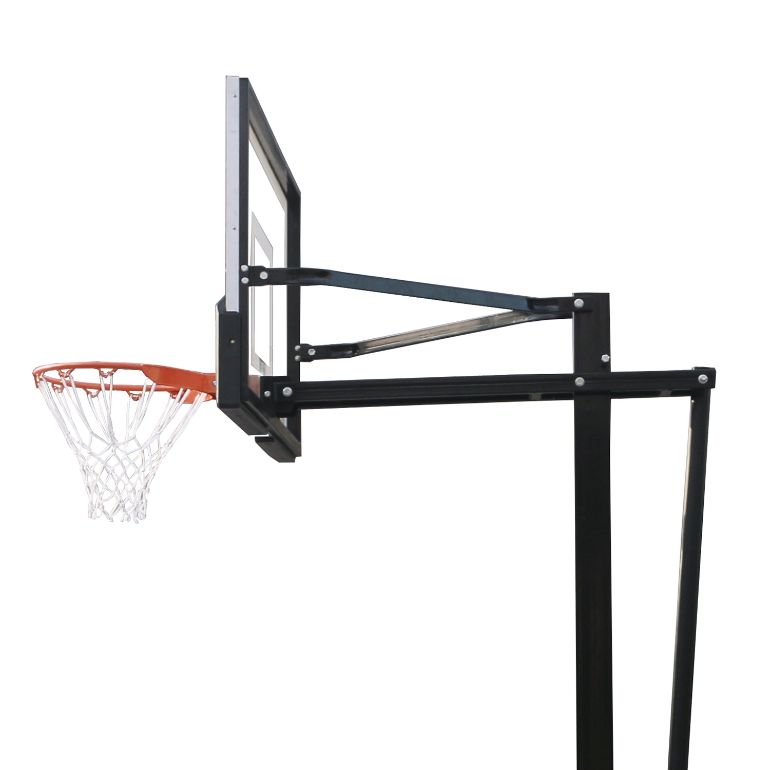 Баскетбольная стационарная стойка DFC ING54U136х80см