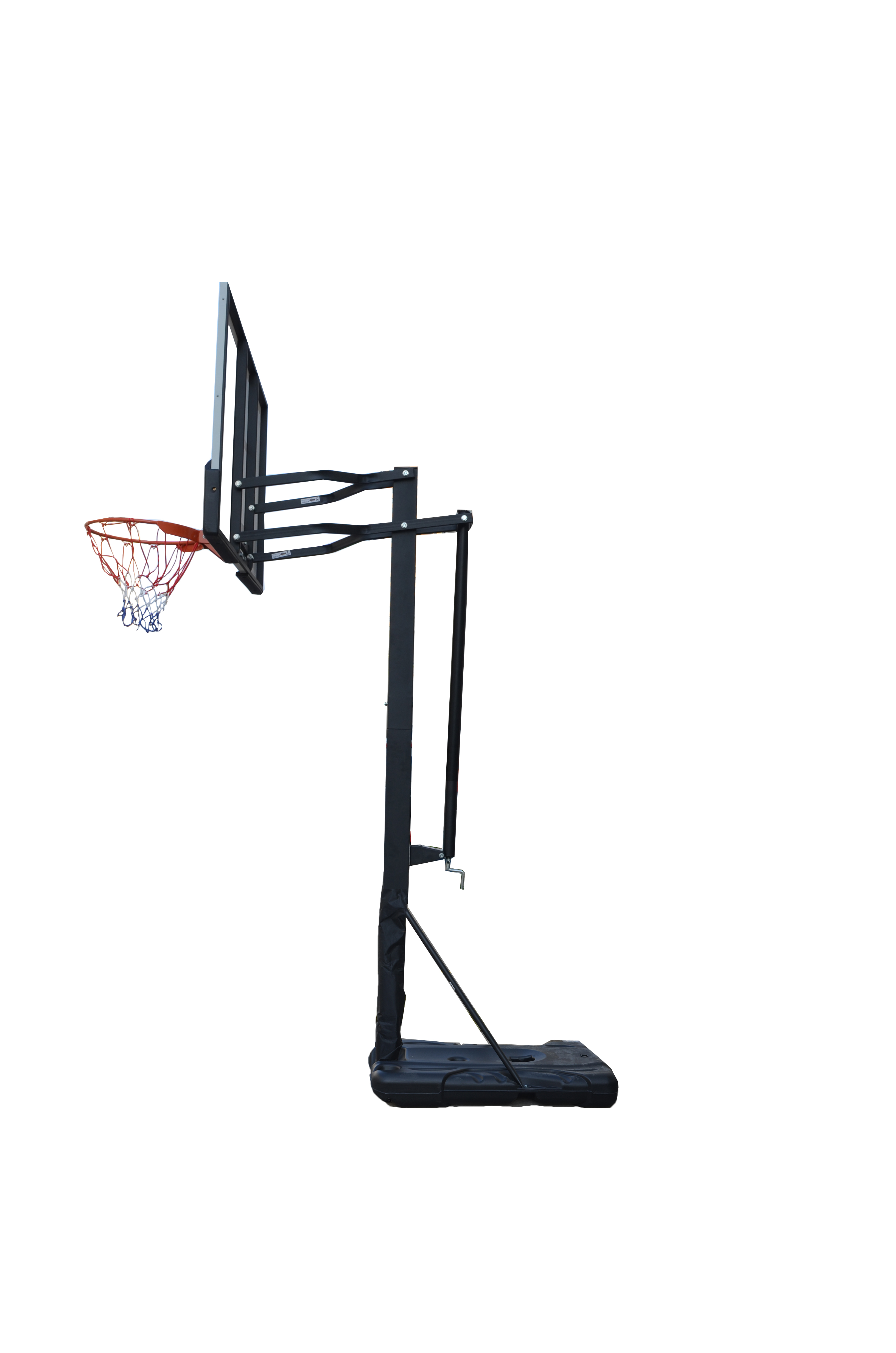 Мобильная баскетбольная стойка Proxima 60", поликарбонат S023